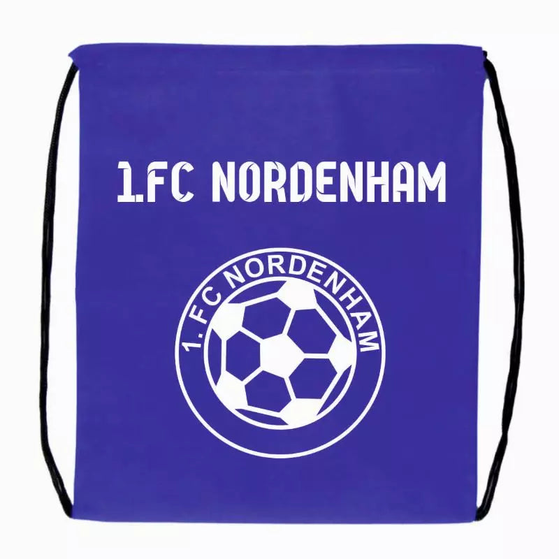 1.FC Nordenham Fan Turnbeutel Blau
