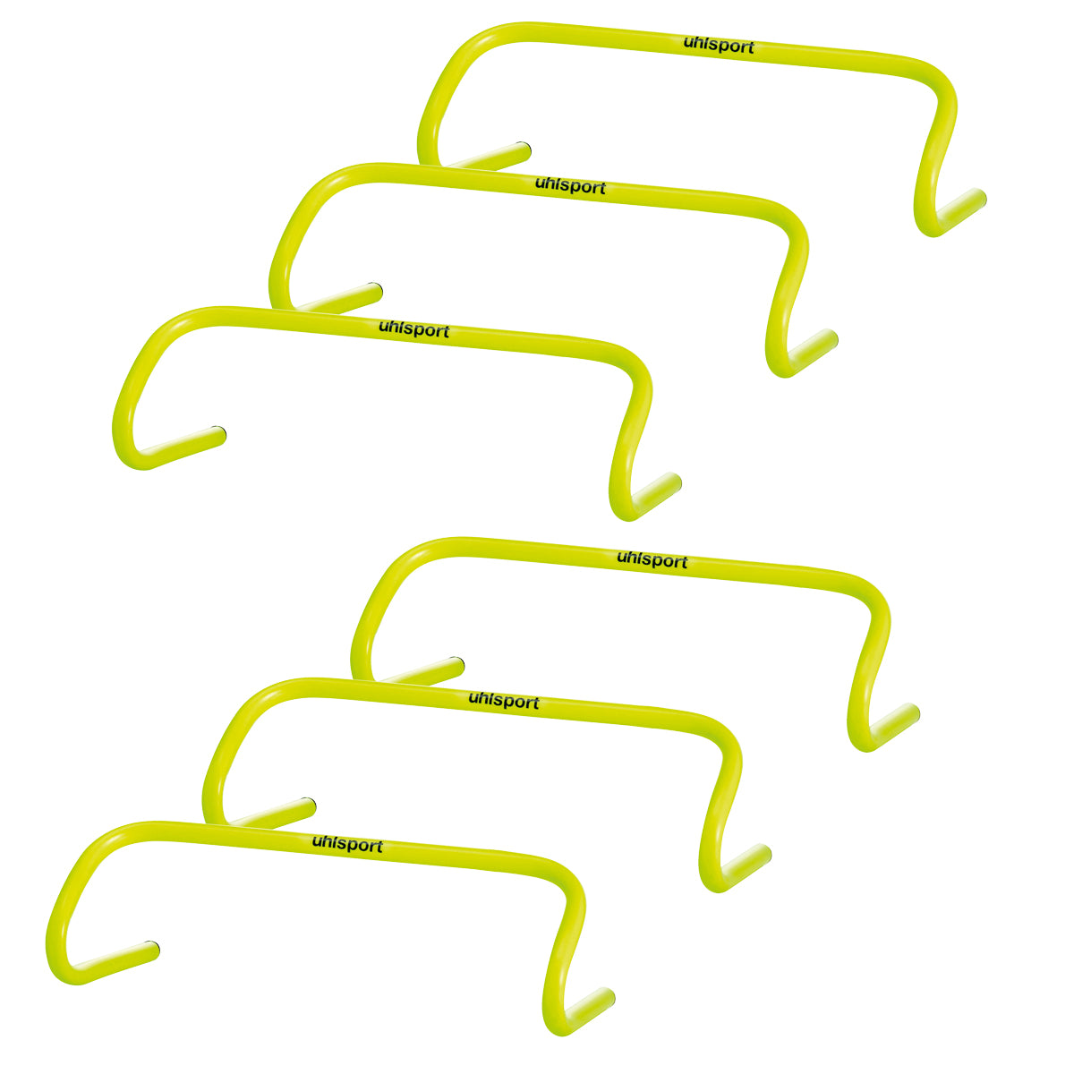 UHLSPORT Hürdenset 15 Cm (6Er Pack) Unisex Gelb