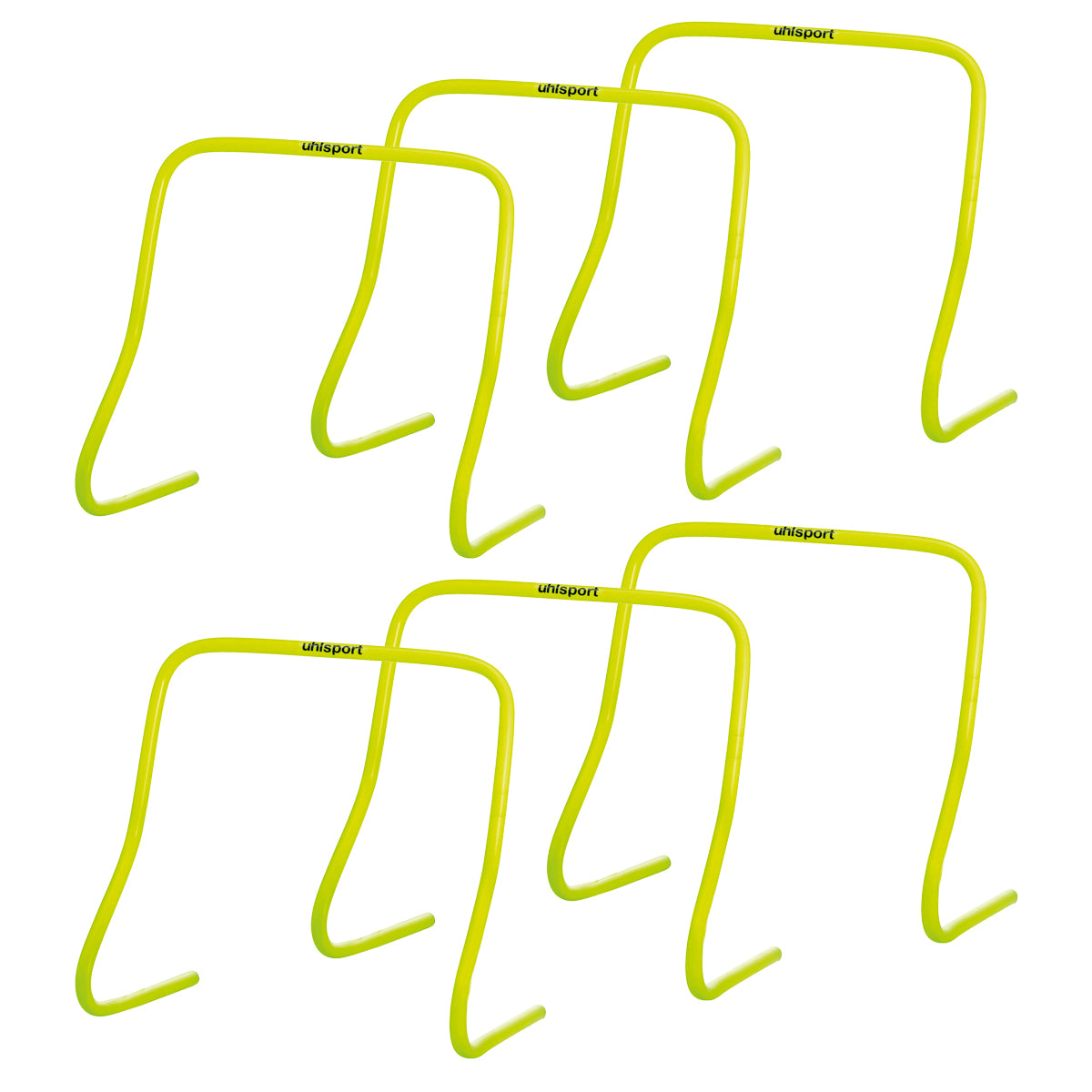 UHLSPORT Hürdenset 45 Cm (6Er Pack) Unisex Gelb