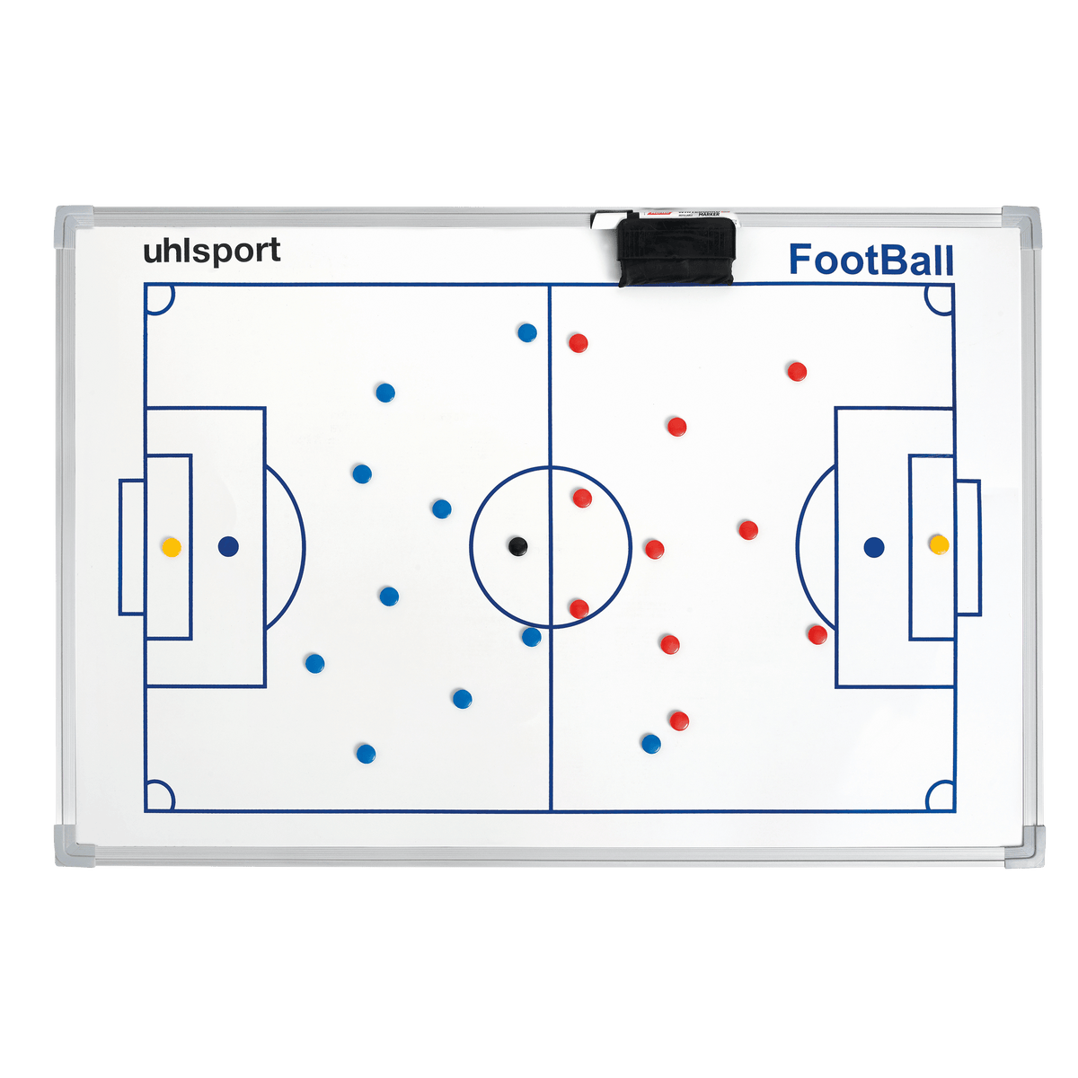 uhlsport Taktiktafel Inkl. Magnet Spielersätze (weiß)