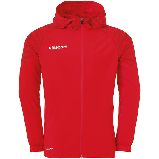 UHLSPORT Goal 25 Evo Woven Hood Jacket Herren Rot