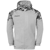 UHLSPORT Goal 25 Evo Woven Hood Jacket Herren Dunkelgrau