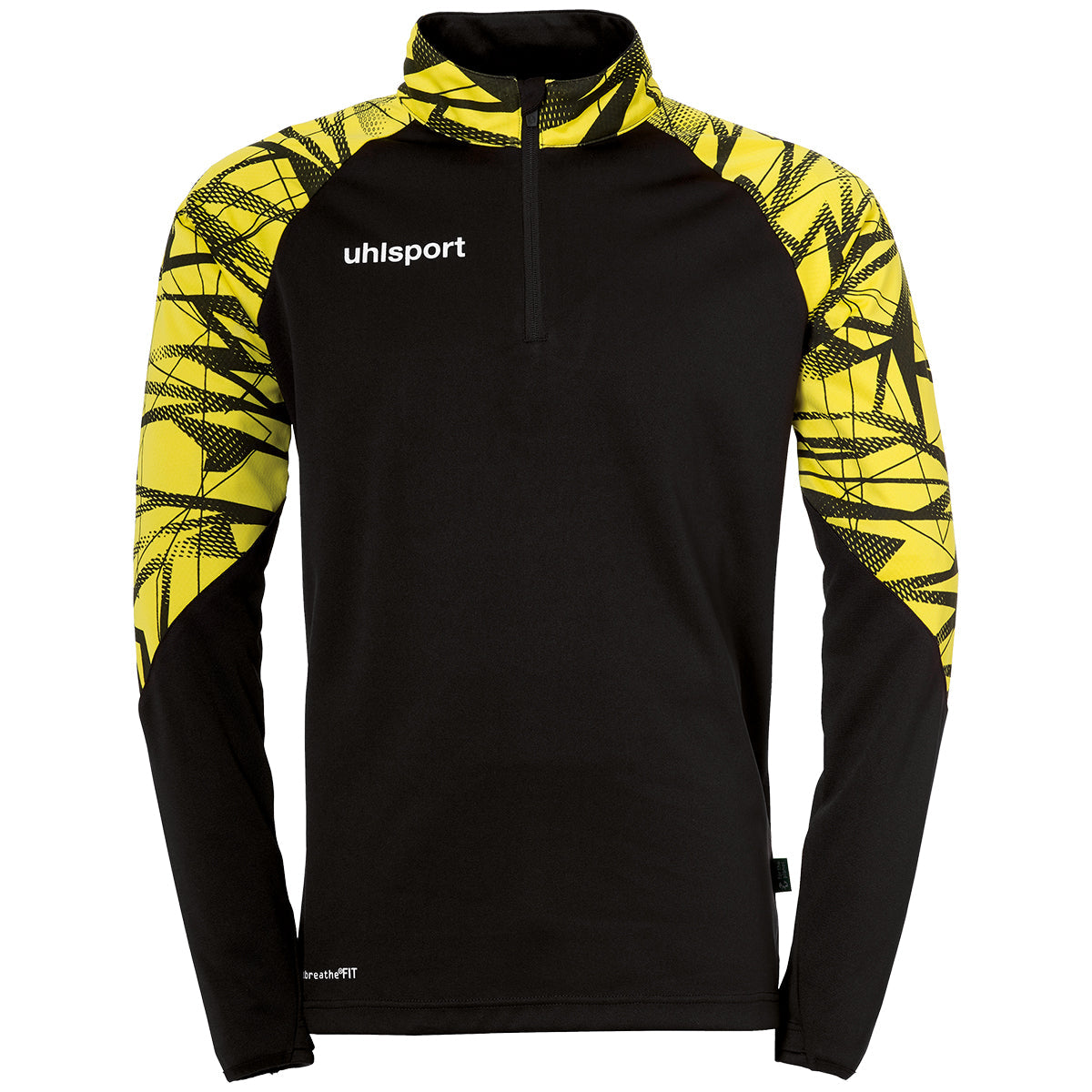 UHLSPORT Goal 25 1/4 Zip Top Kind Schwarz