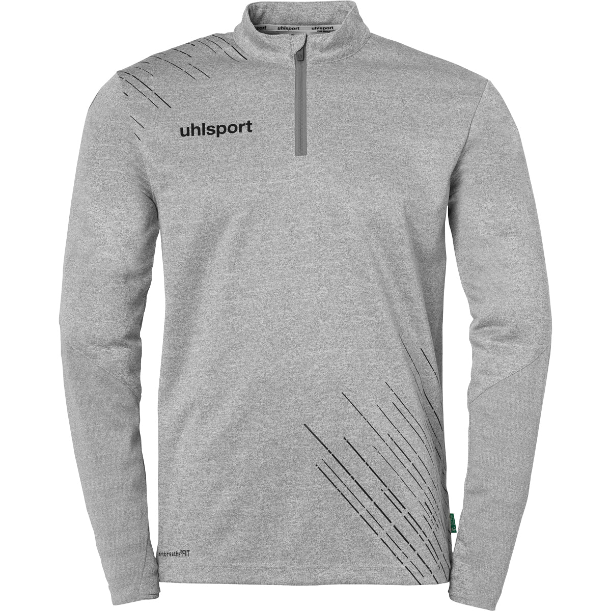 UHLSPORT Score 26 1/4 Zip Top Kind Dunkelgrau