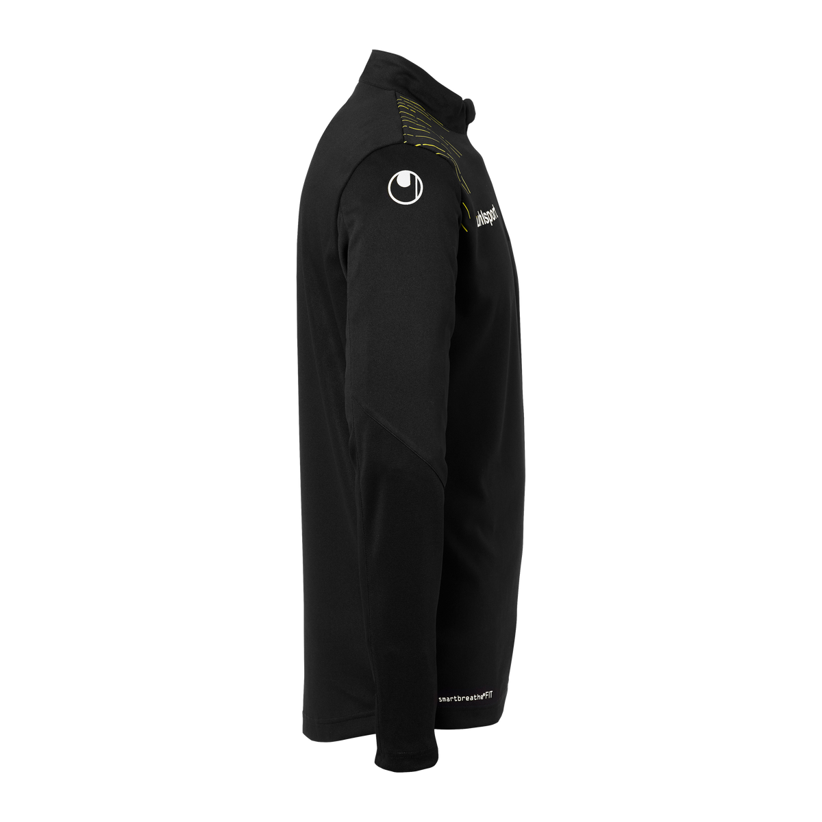 uhlsport Score 26 1/4 Zip Top Kind (schwarz/limonengelb)