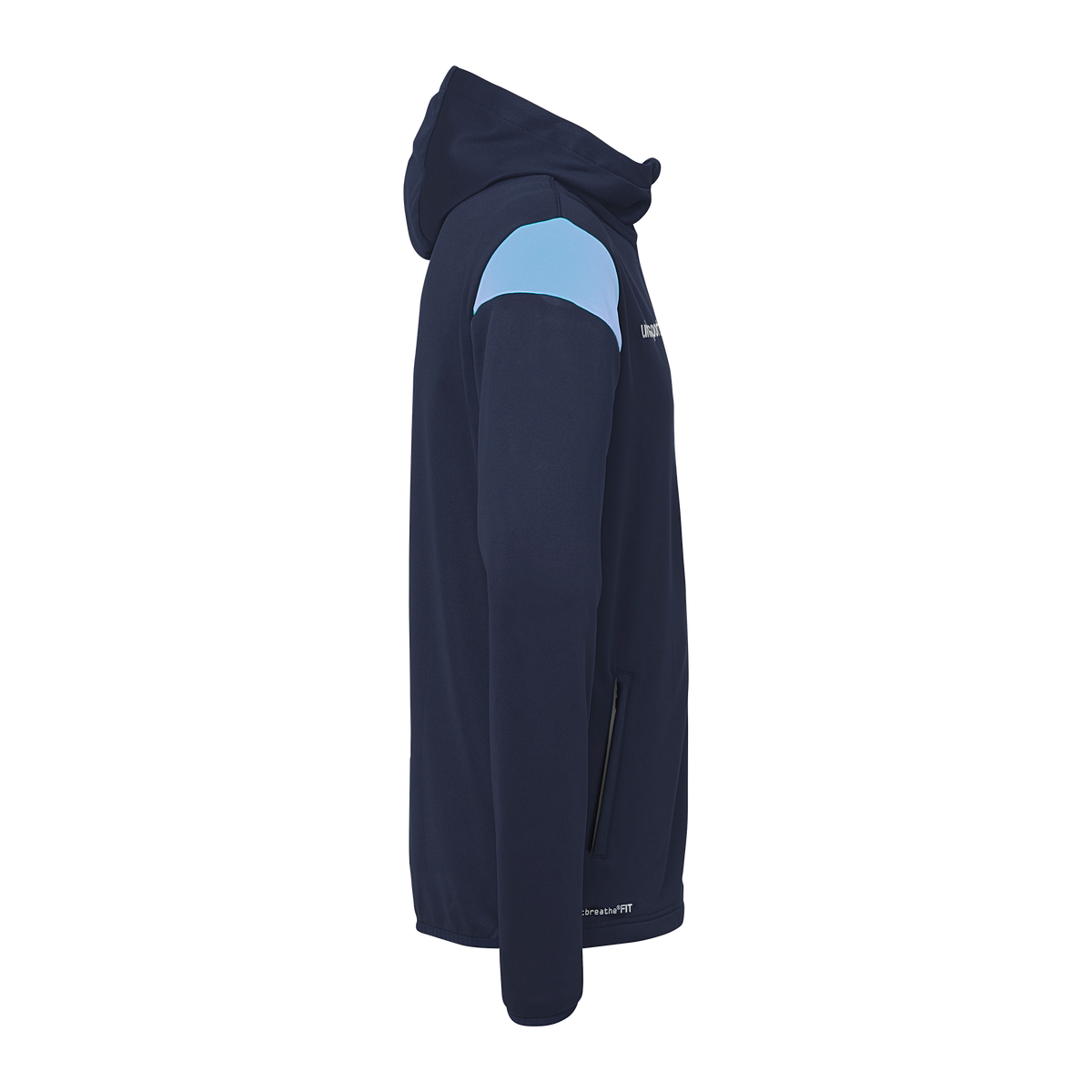 uhlsport Squad 27 Track Hood Jacke Kind (marine/skyblau)