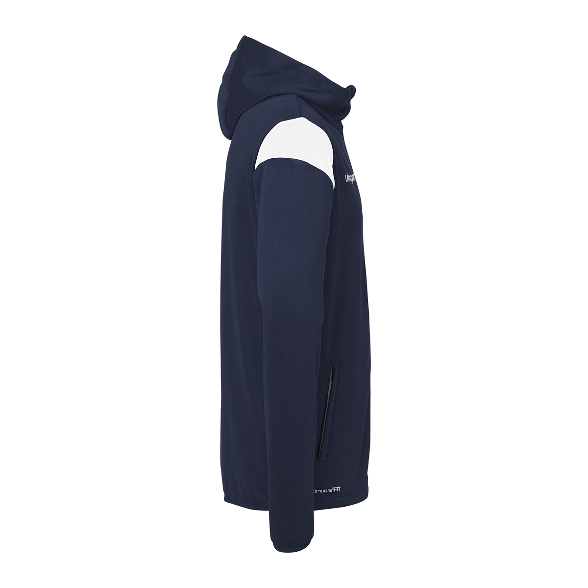 uhlsport Squad 27 Track Hood Jacke Kind (marine/weiß)
