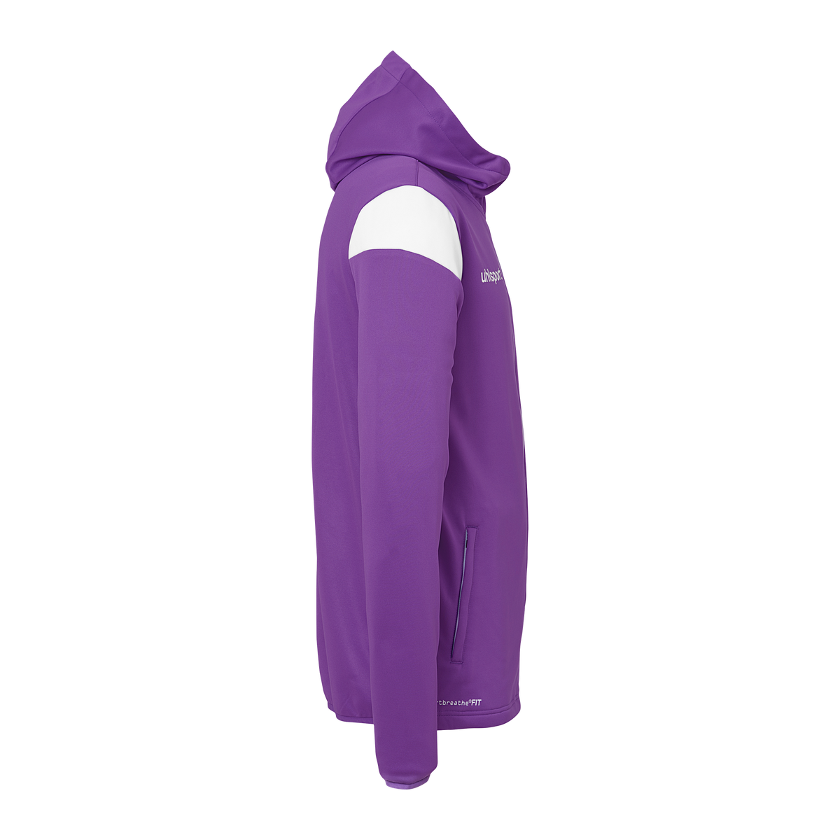 uhlsport Squad 27 Track Hood Jacke Kind (lila/weiß)