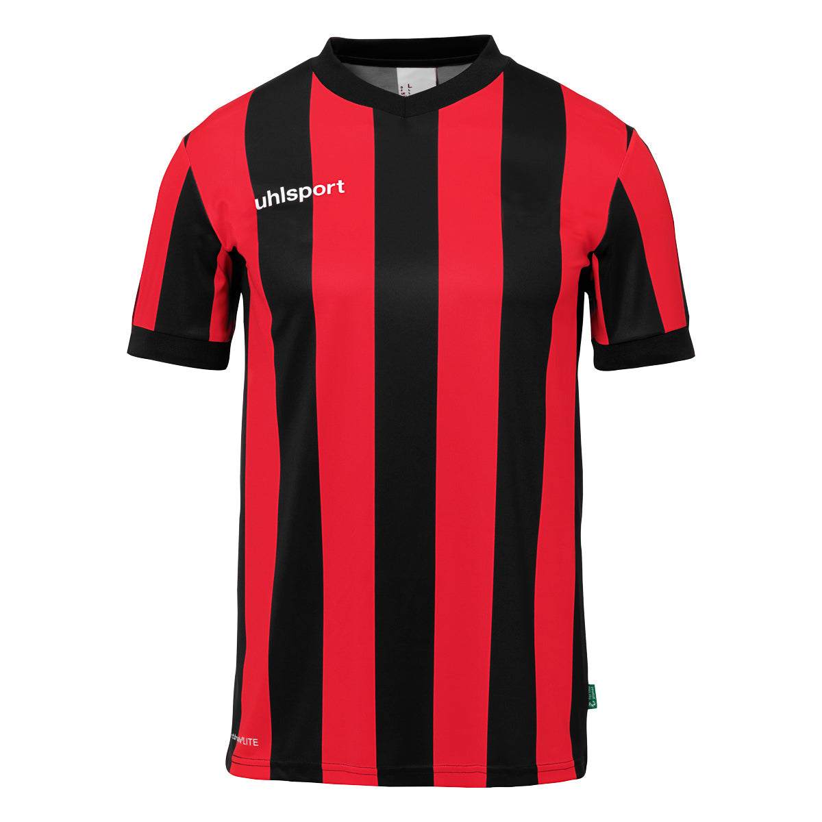UHLSPORT Retro Stripe Shirt Kurzarm Kind Schwarz