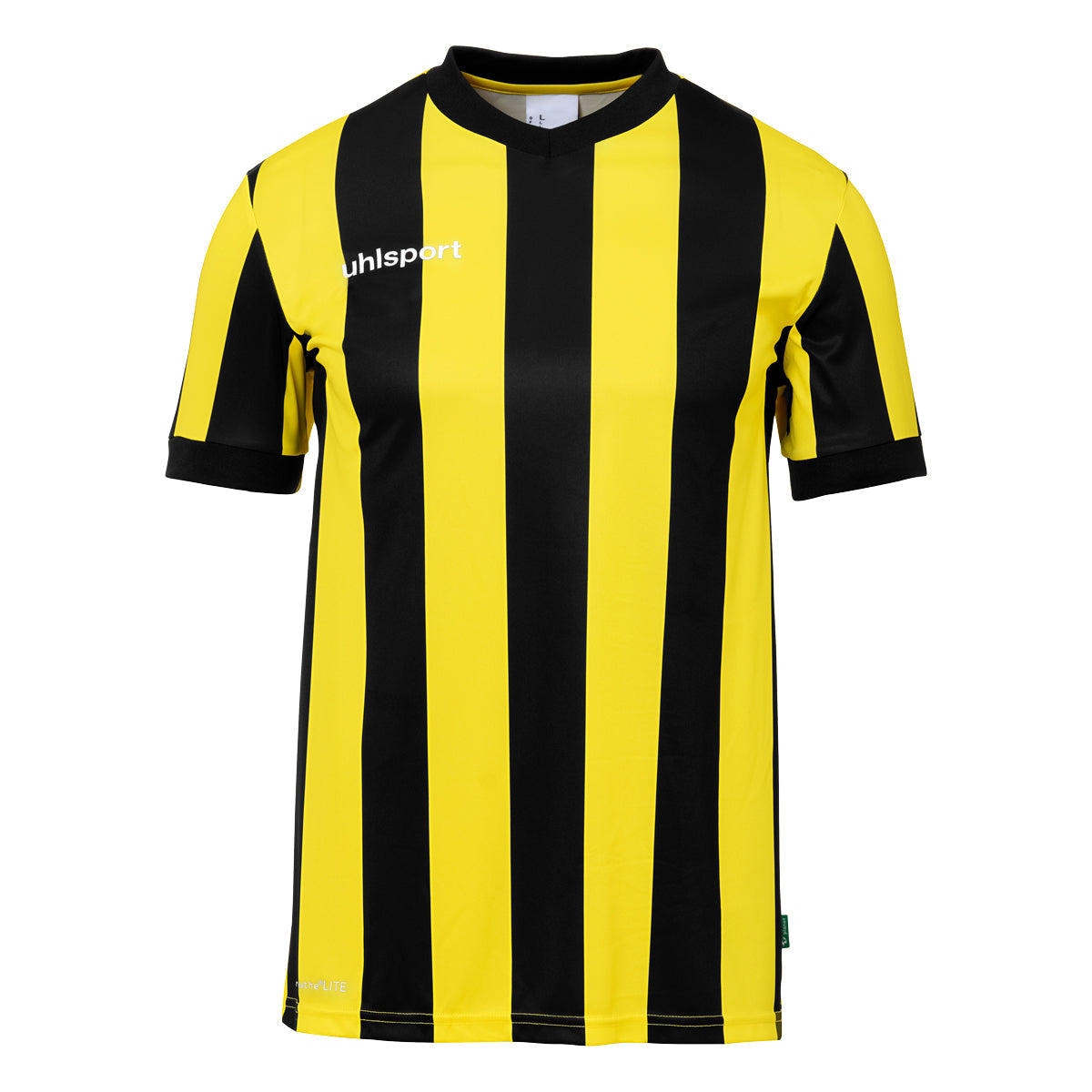 UHLSPORT Retro Stripe Shirt Kurzarm Herren Schwarz