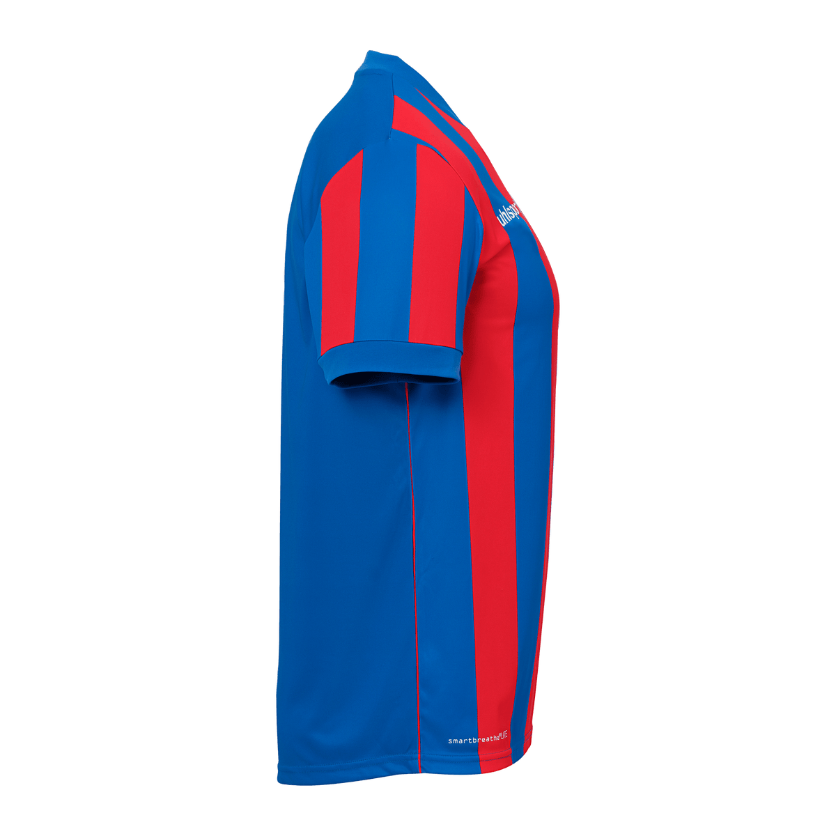 uhlsport Retro Stripe Shirt Kurzarm Kind (azurblau/rot)