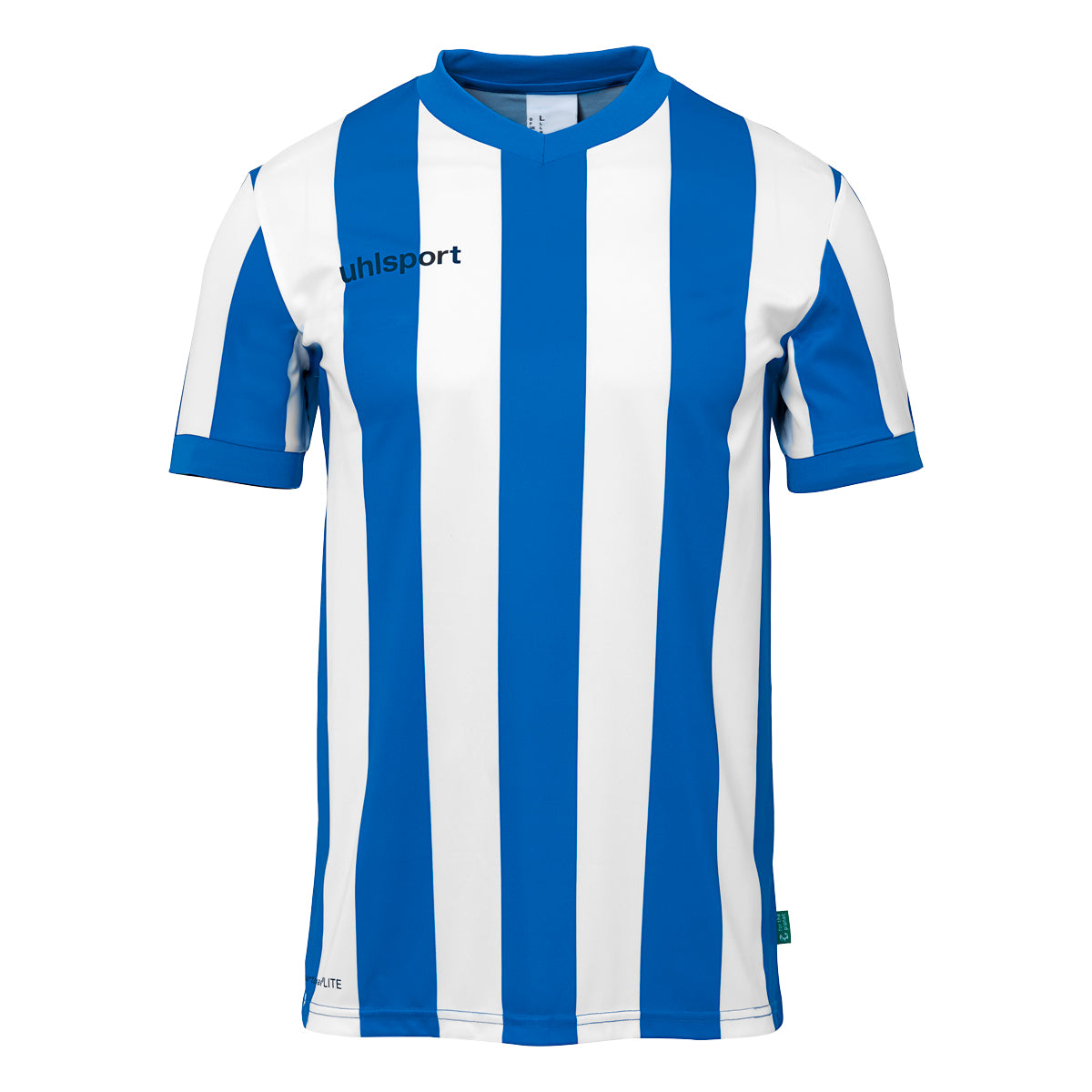 UHLSPORT Retro Stripe Shirt Kurzarm Herren Blau