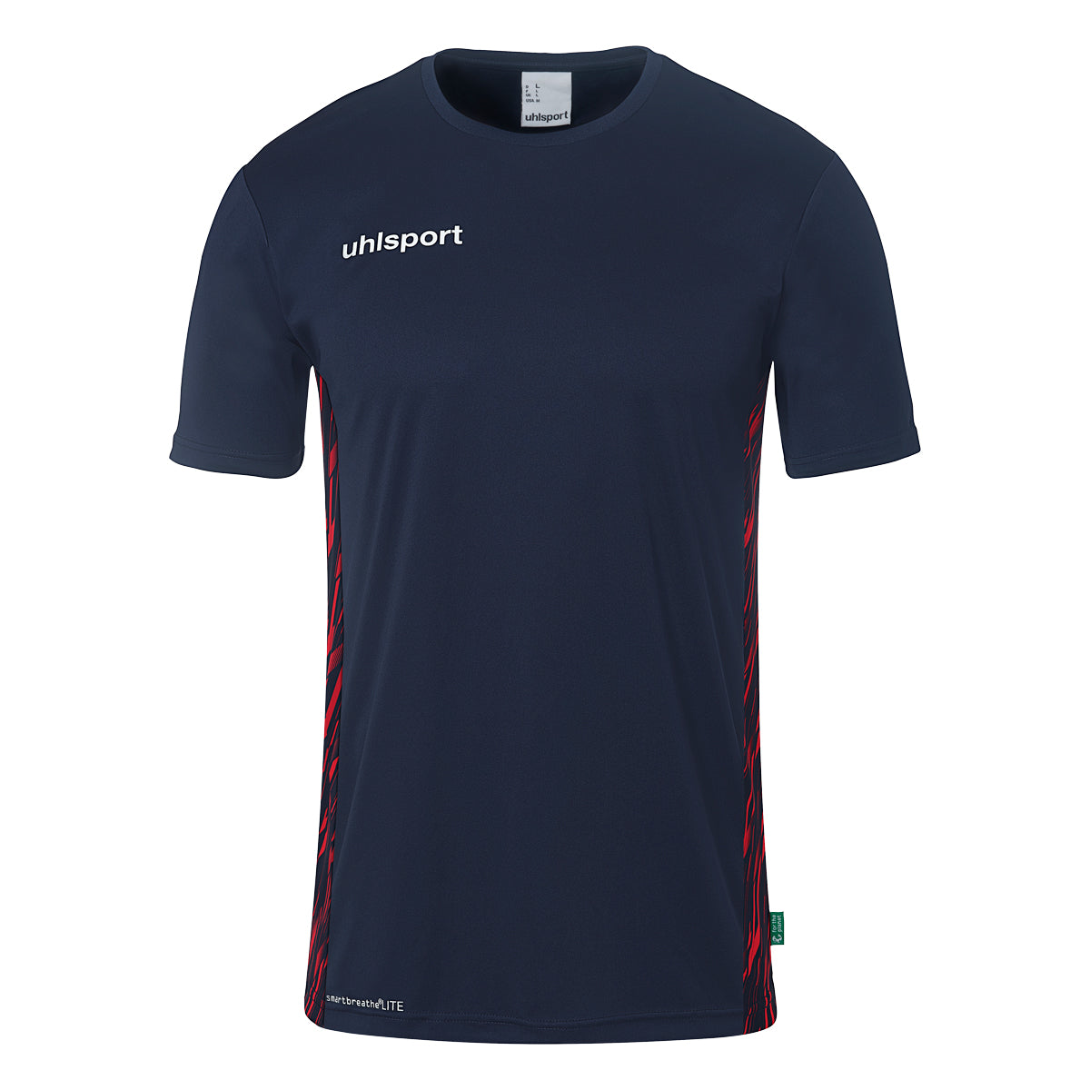 UHLSPORT Progressive 28 Poly Shirt Kurzarm Herren Dunkelblau