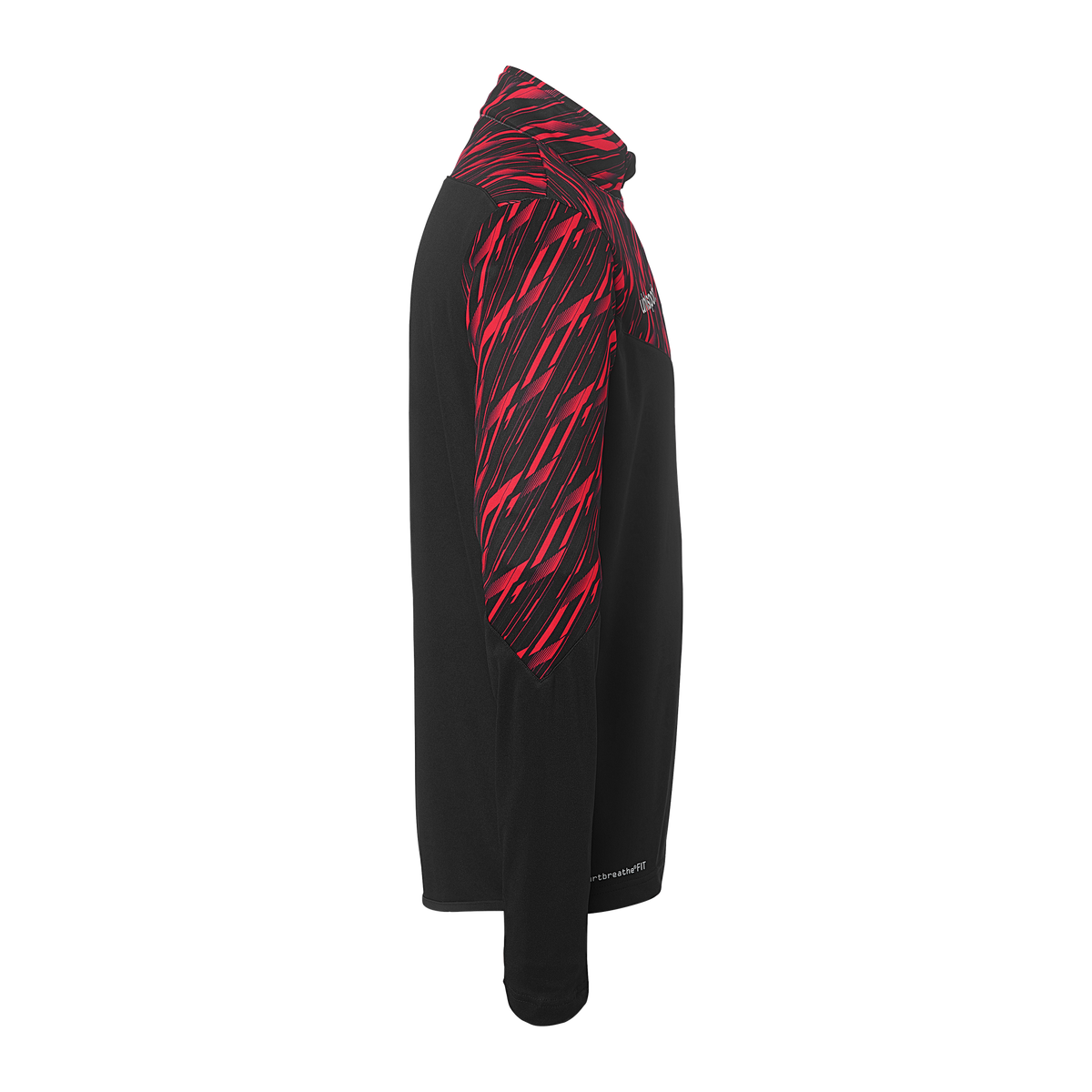 uhlsport Progressive 28 1/4 Zip Top Kind (schwarz/rot)