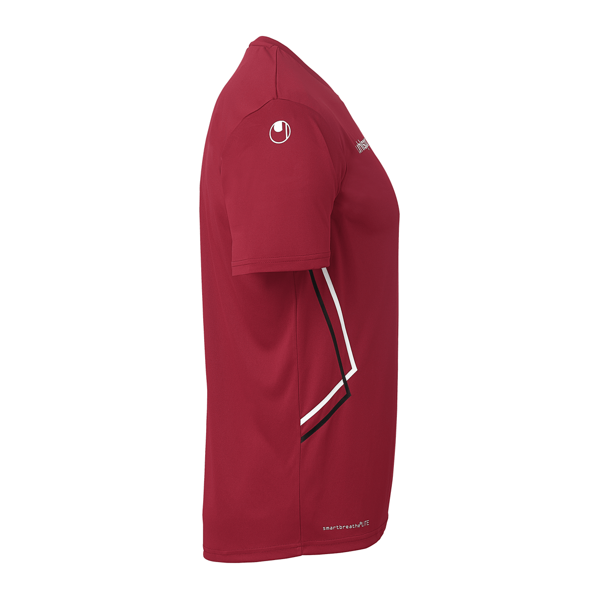 uhlsport Equipe 29 Poly Shirt Kurzarm (bordeaux/schwarz/weiß)