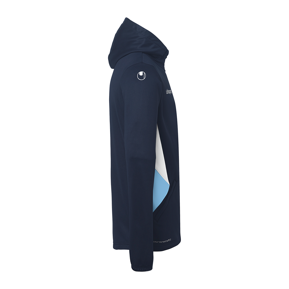 uhlsport Equipe 29 Multi Hood Jacke (marine/skyblau/weiß)