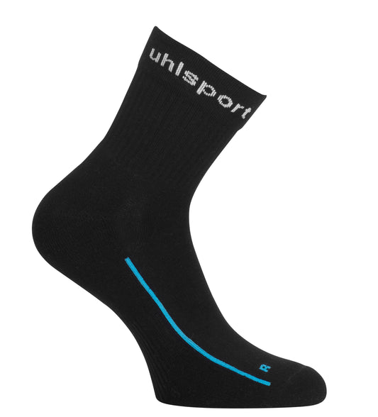 UHLSPORT Team Classic Socken (3 Paar) Unisex Schwarz