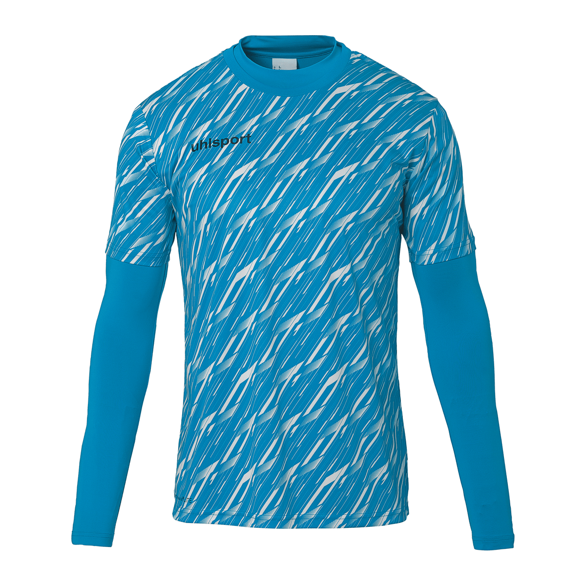 uhlsport Progressive Torwart Set Kind (cyan/weiß)