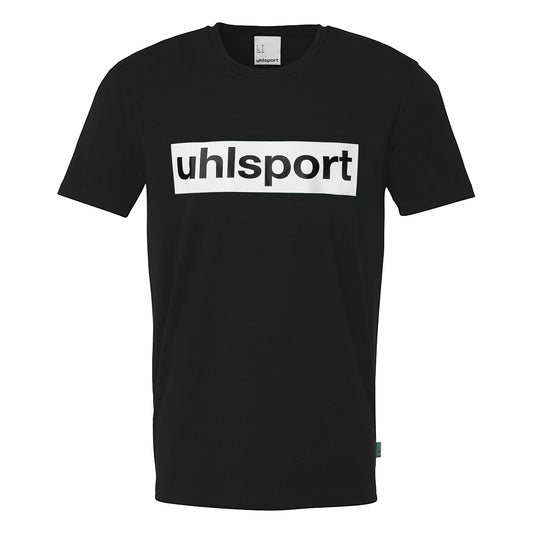 UHLSPORT Essential Promo T-Shirt Herren Schwarz