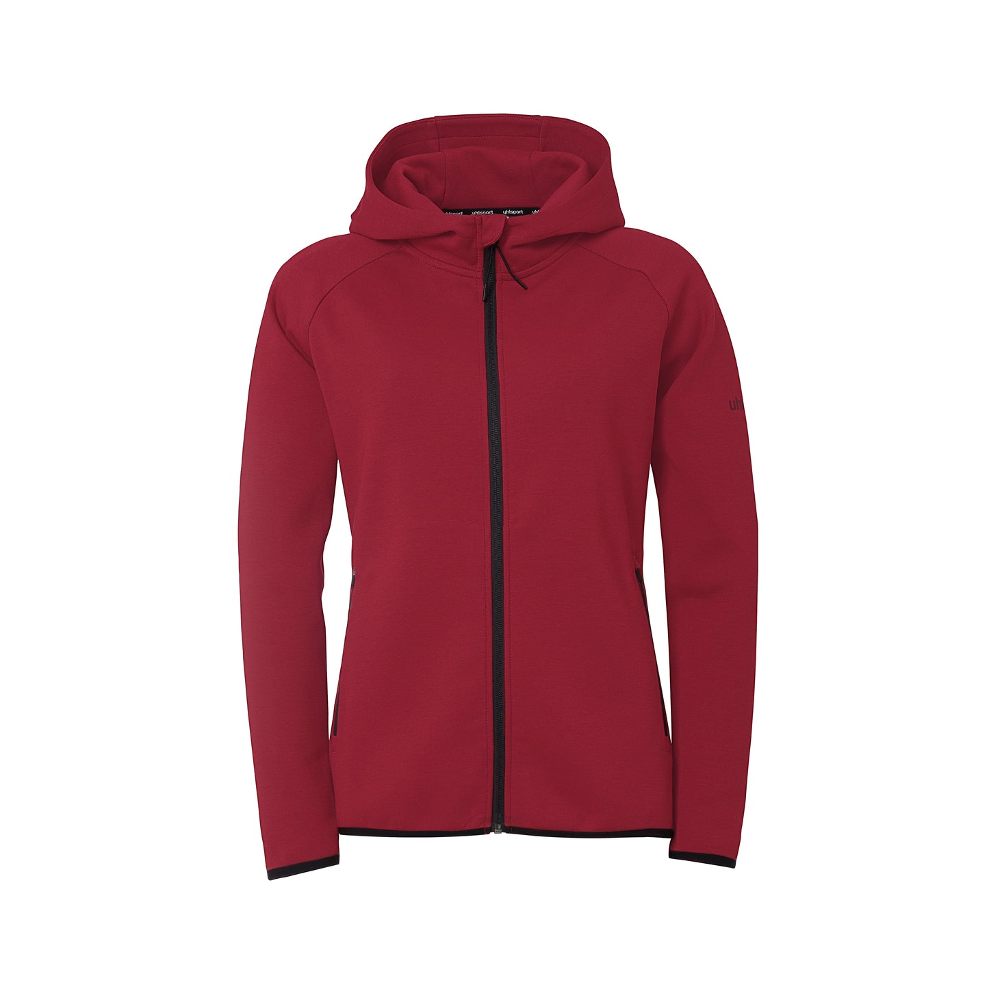UHLSPORT Id Kapuzenjacke Damen Dunkelrot