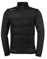 UHLSPORT Essential Multi Jacket With Rem. Sleeves Herren Schwarz
