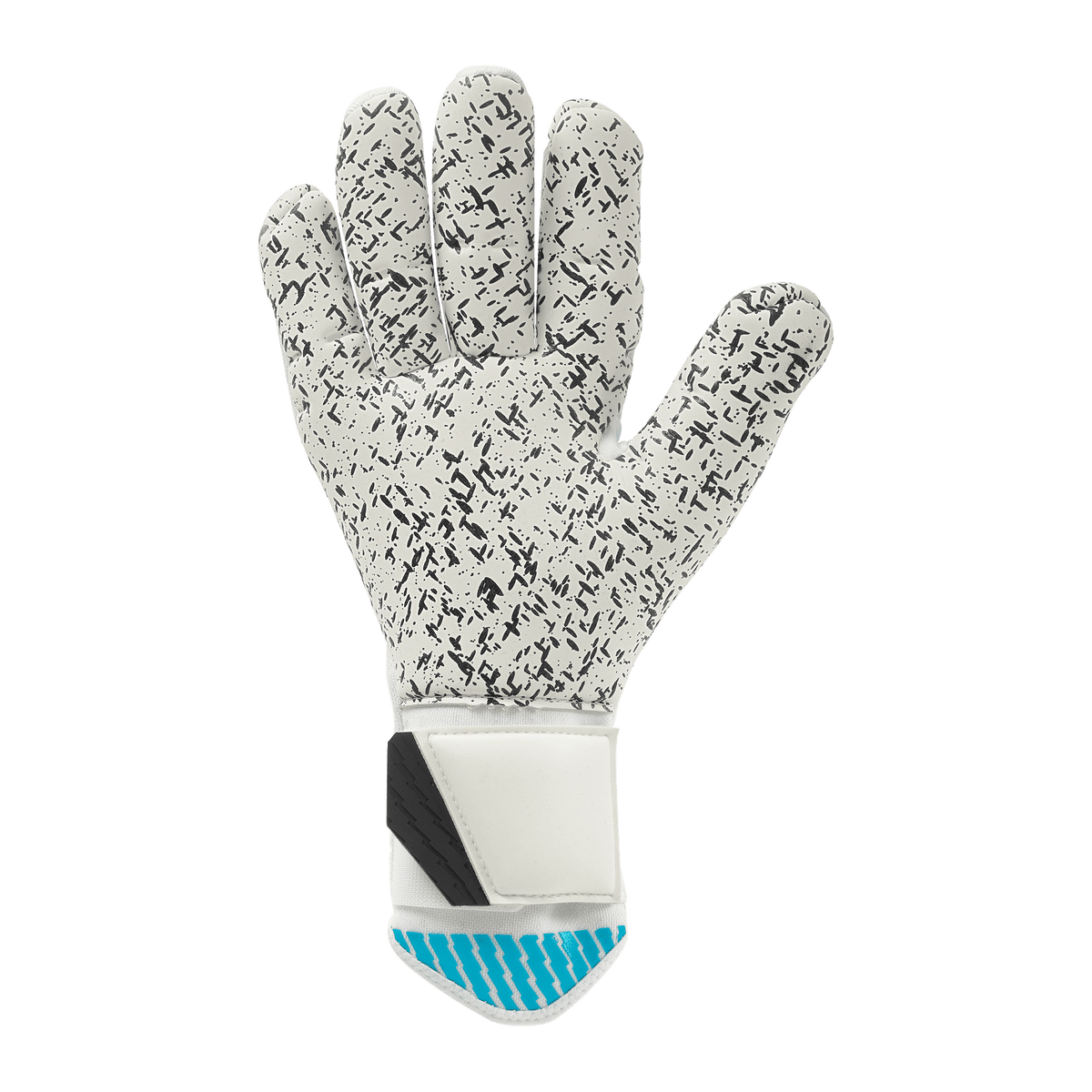 uhlsport FM Cybertec Supergrip+ Finger Surround (weiß/cyberblau/schwarz)