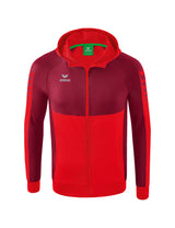 ERIMA Six Wings Trainingsjacke mit Kapuze Kinder Rot
