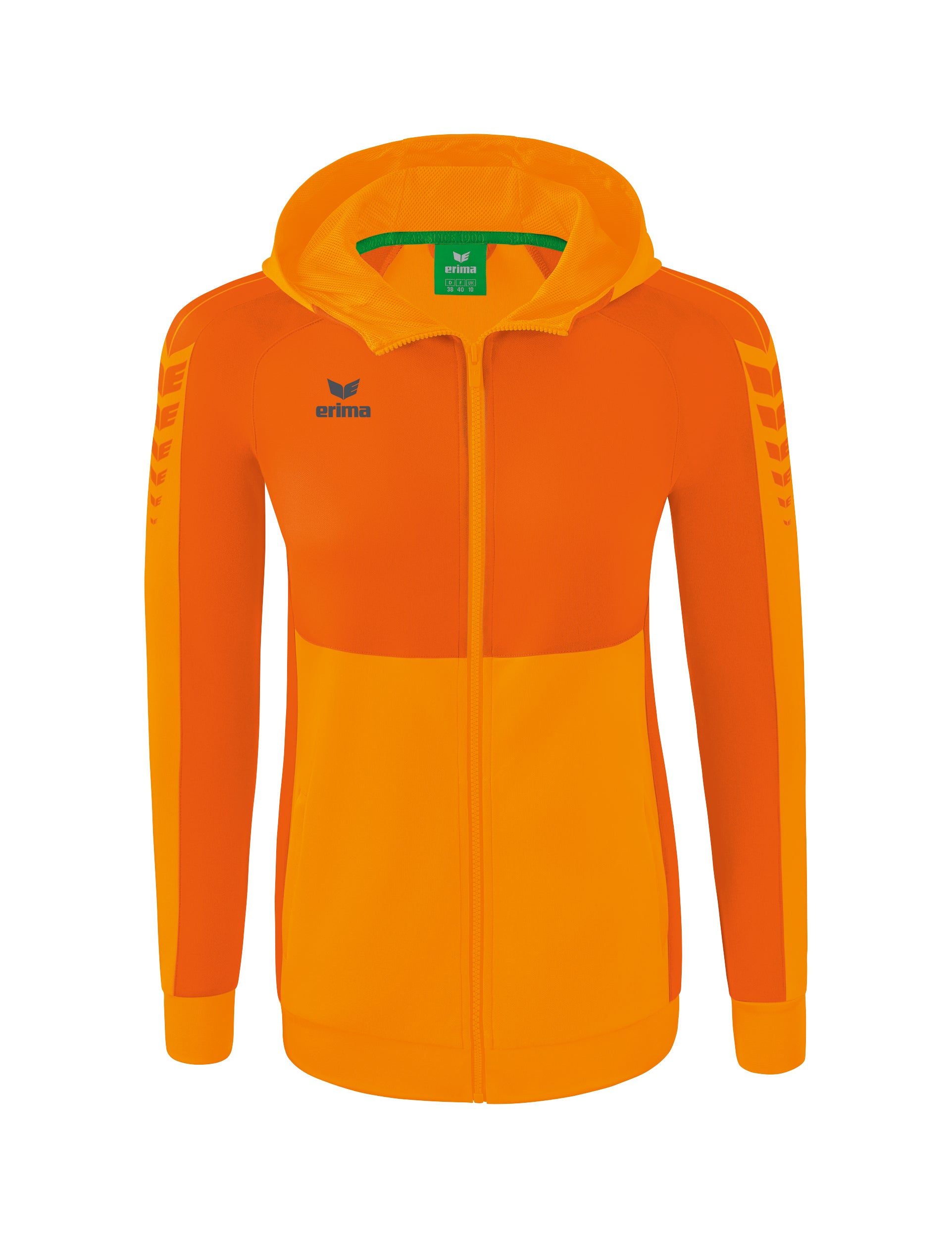 ERIMA Six Wings Trainingsjacke mit Kapuze Damen Orange