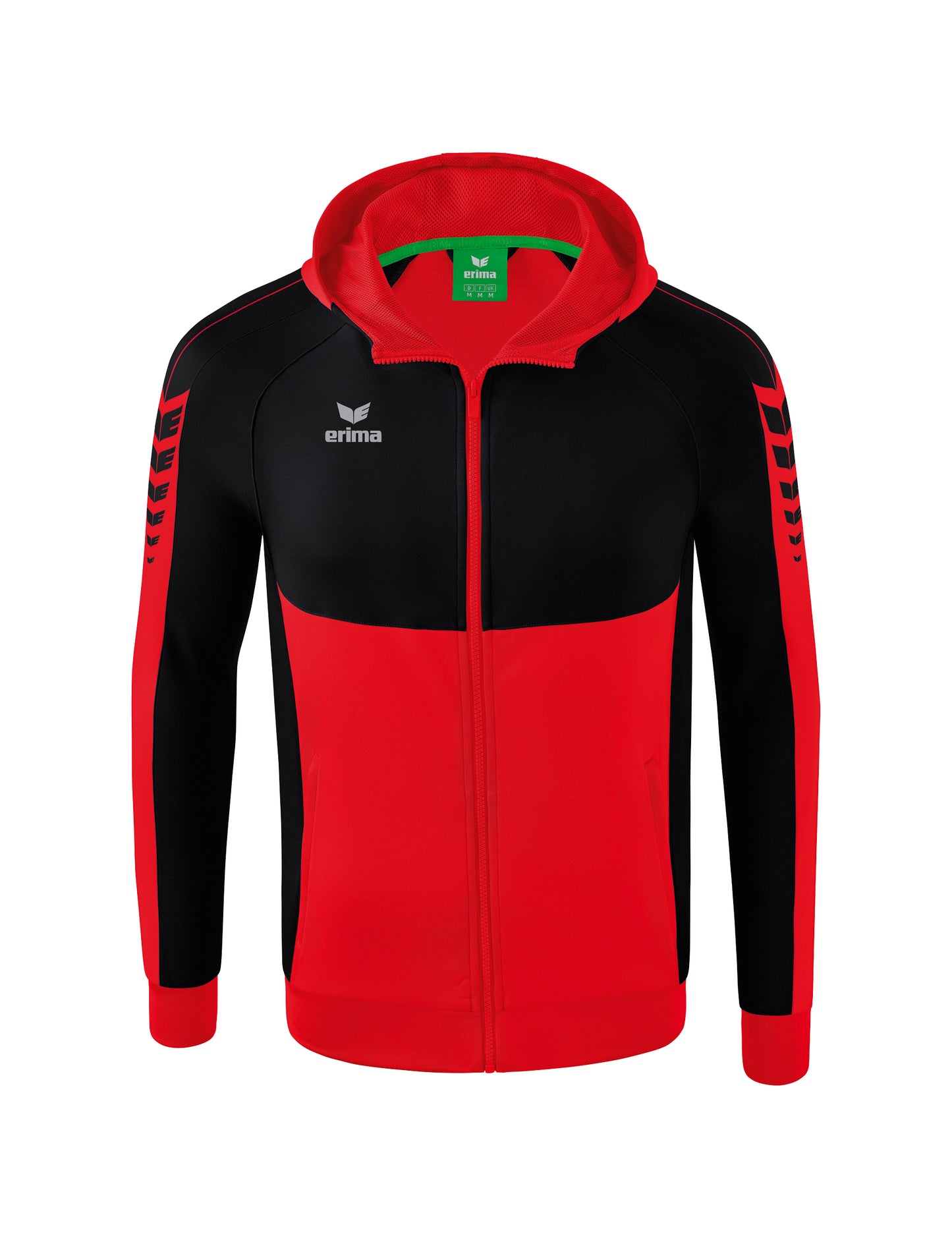 ERIMA Six Wings Trainingsjacke mit Kapuze Kinder Rot