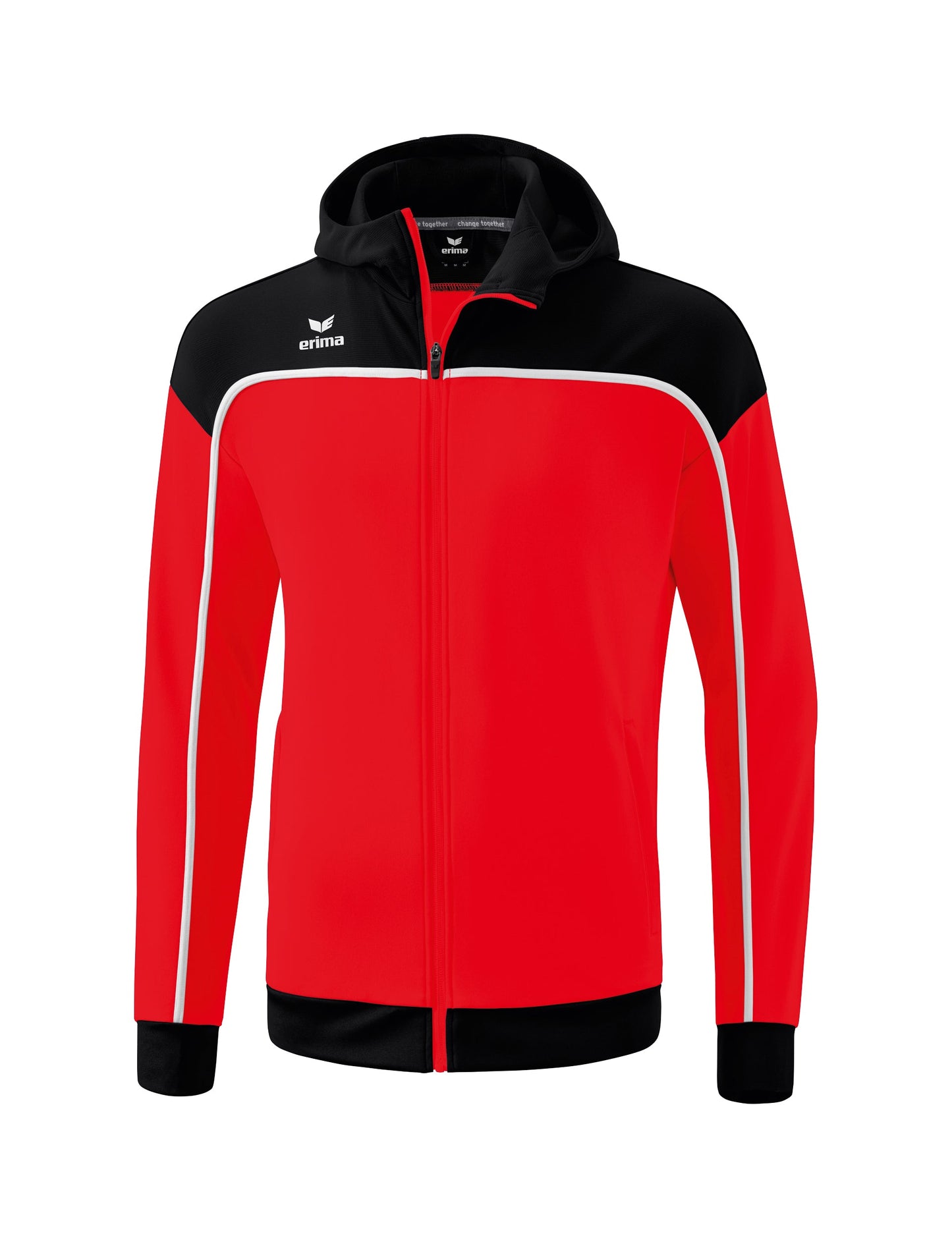 ERIMA CHANGE Trainingsjacke mit Kapuze Kinder Rot