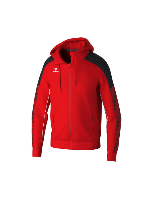 ERIMA EVO STAR Trainingsjacke mit Kapuze Unisex Rot