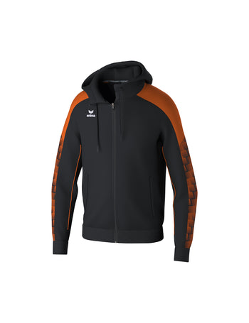 ERIMA EVO STAR Trainingsjacke mit Kapuze Unisex Schwarz