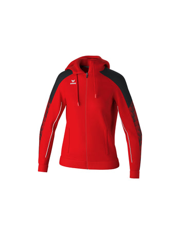 ERIMA EVO STAR Trainingsjacke mit Kapuze Damen Rot