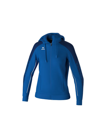 ERIMA EVO STAR Trainingsjacke mit Kapuze Damen Blau