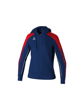 ERIMA EVO STAR Trainingsjacke mit Kapuze Damen Blau