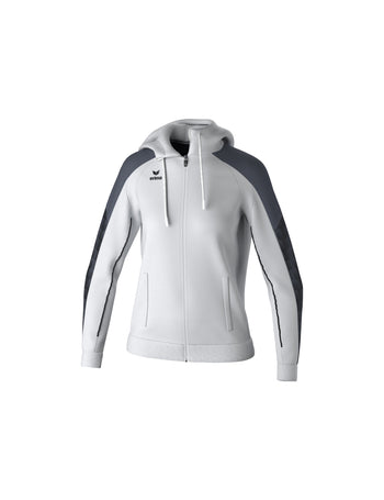 ERIMA EVO STAR Trainingsjacke mit Kapuze Damen Weiß