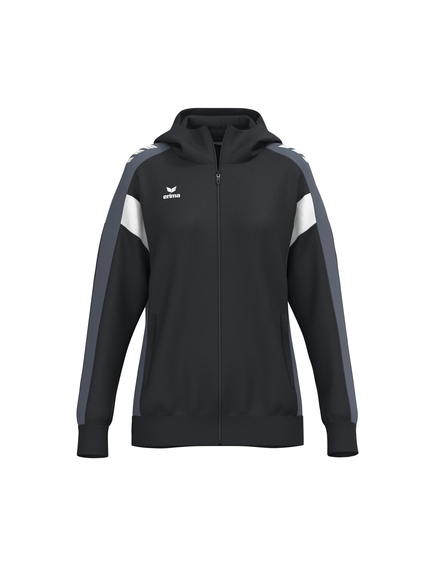 ERIMA CELEBRATE 125 Training Jacket with hood Damen Schwarz