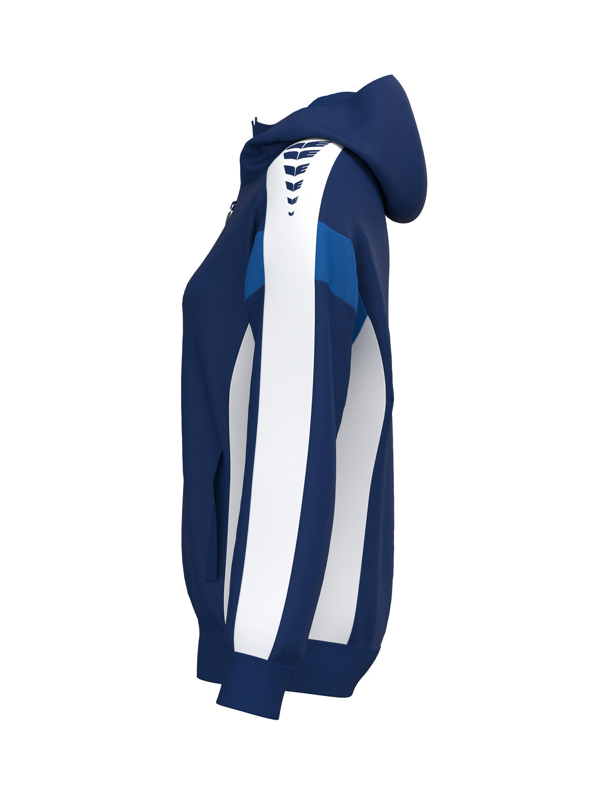 ERIMA CELEBRATE 125 Training Jacket with hood Damen (new navy/weiß)