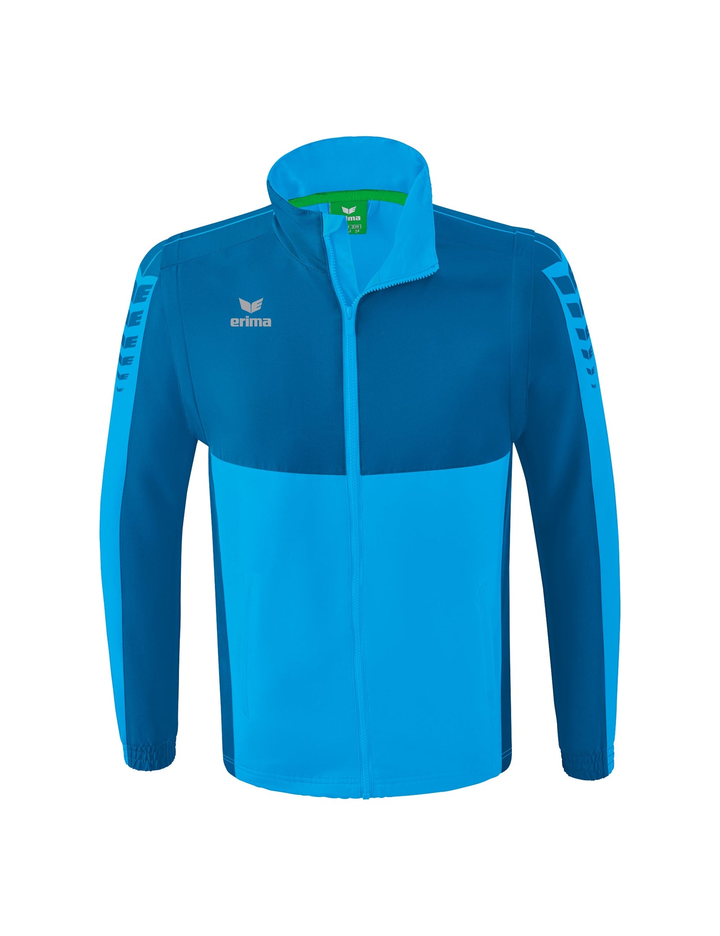 ERIMA Six Wings Jacke mit abnehmbaren Ärmeln Unisex Blau