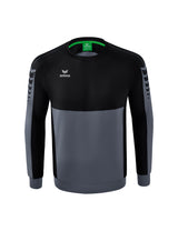 ERIMA Six Wings Sweatshirt Kinder Grau