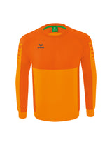 ERIMA Six Wings Sweatshirt Kinder Orange