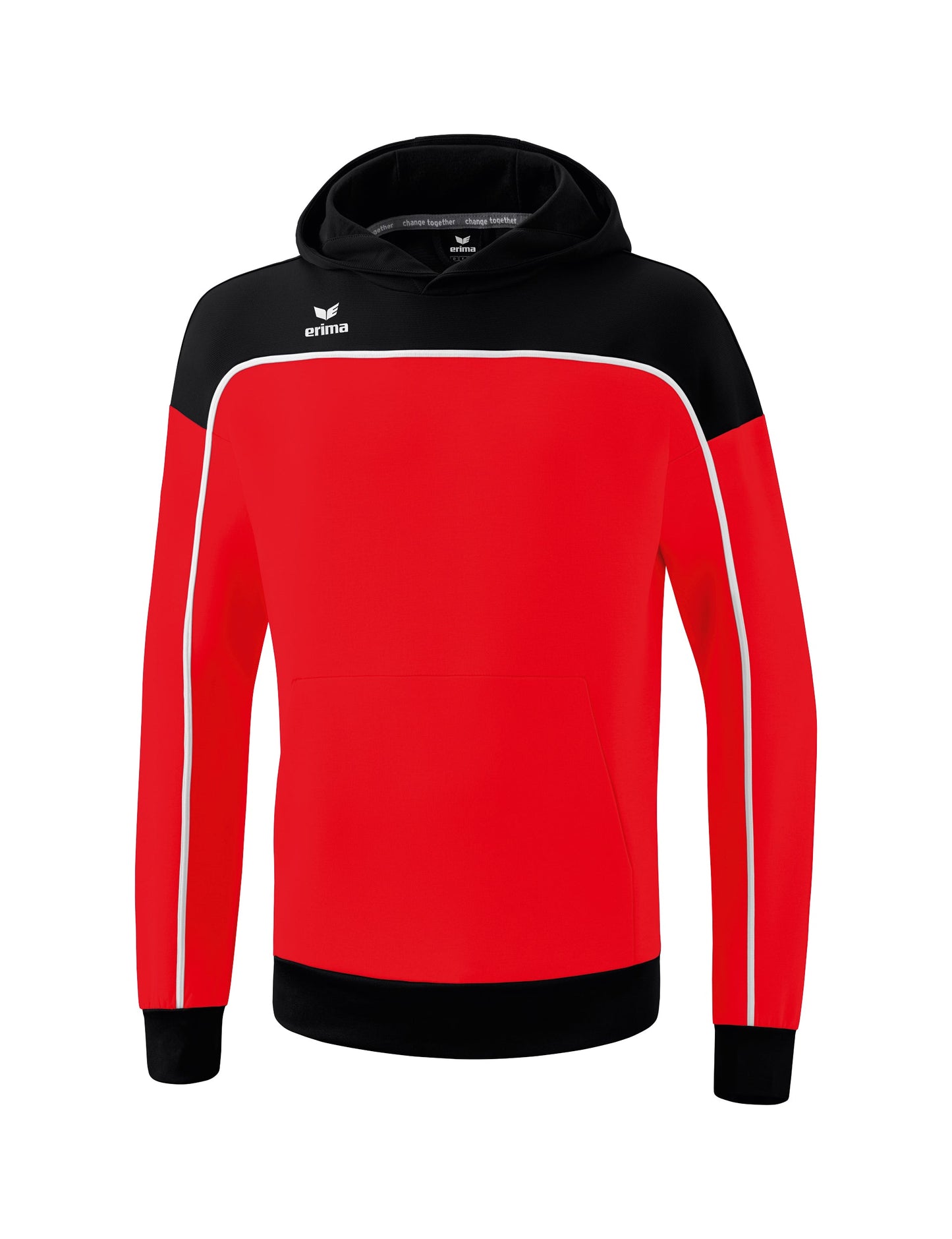 ERIMA CHANGE Kapuzensweat Unisex Rot