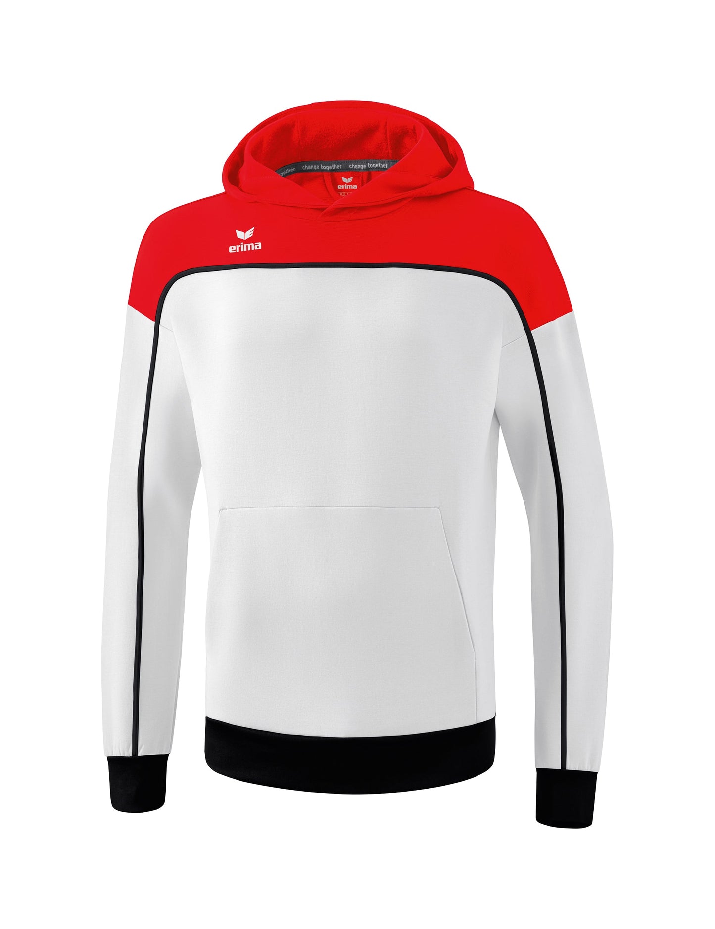 ERIMA CHANGE Kapuzensweat Unisex Weiß