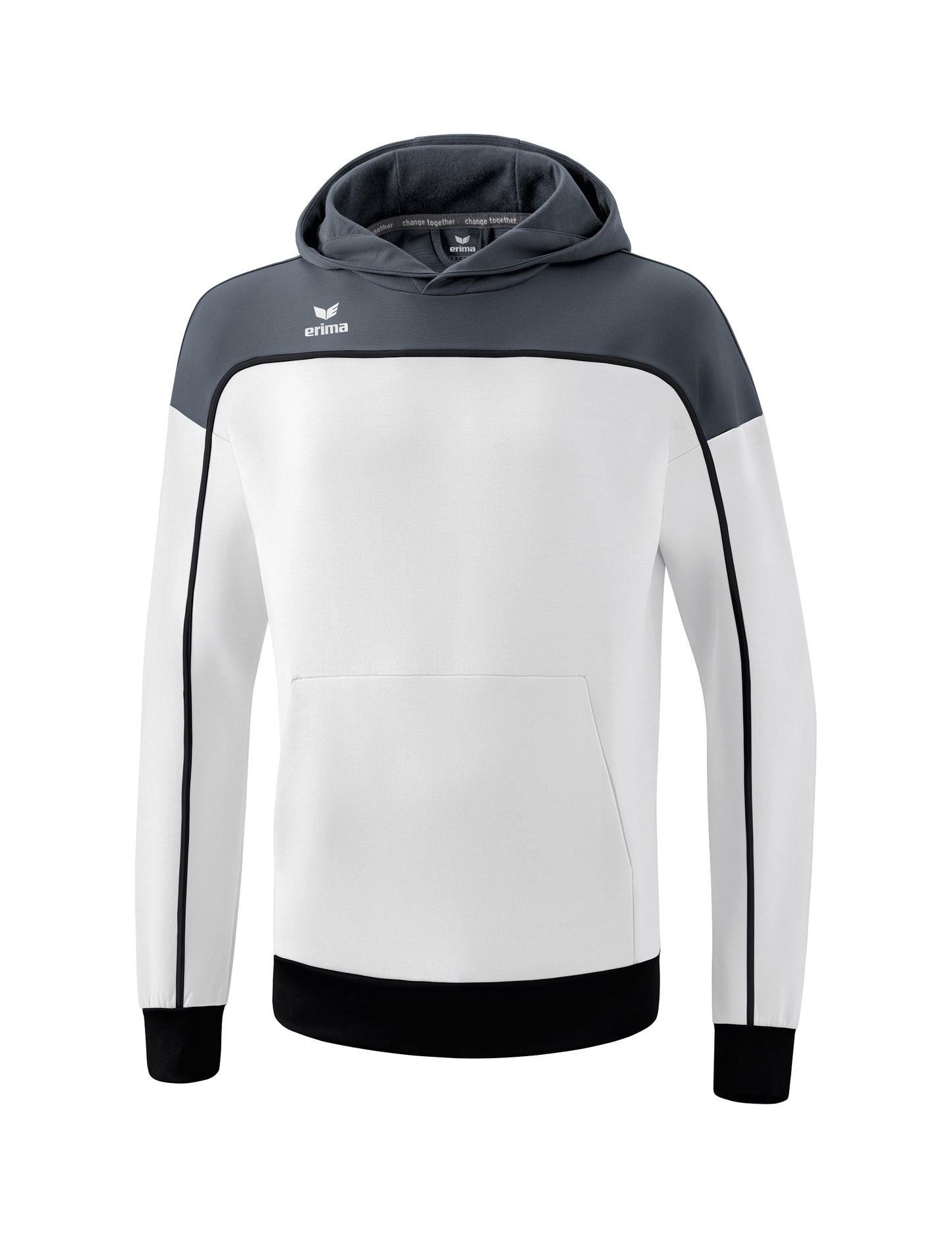 ERIMA CHANGE Kapuzensweat Unisex Weiß