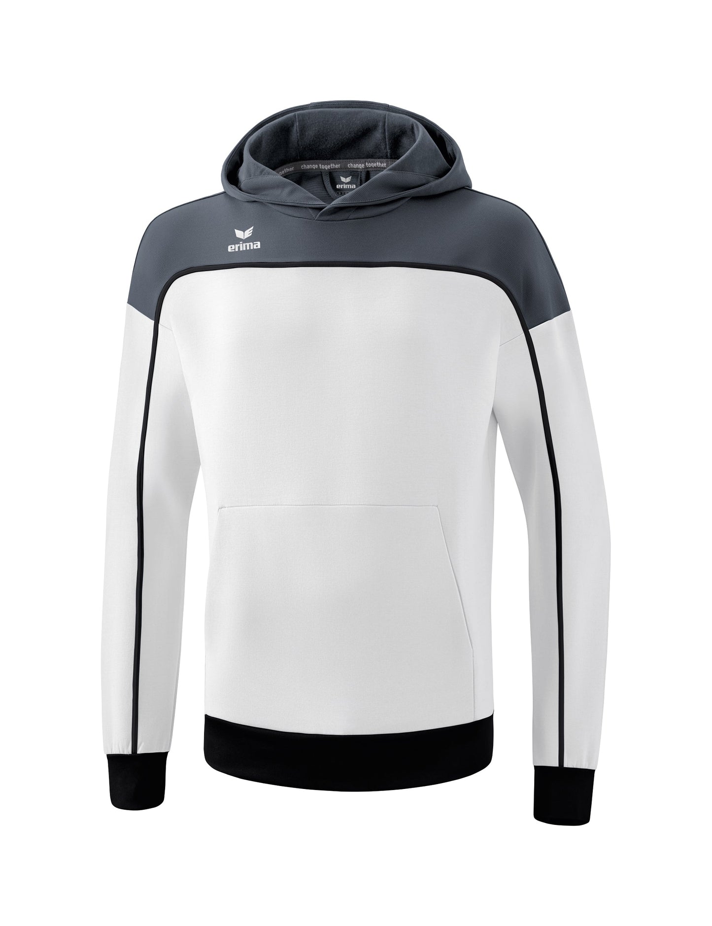 ERIMA CHANGE Kapuzensweat Unisex Weiß