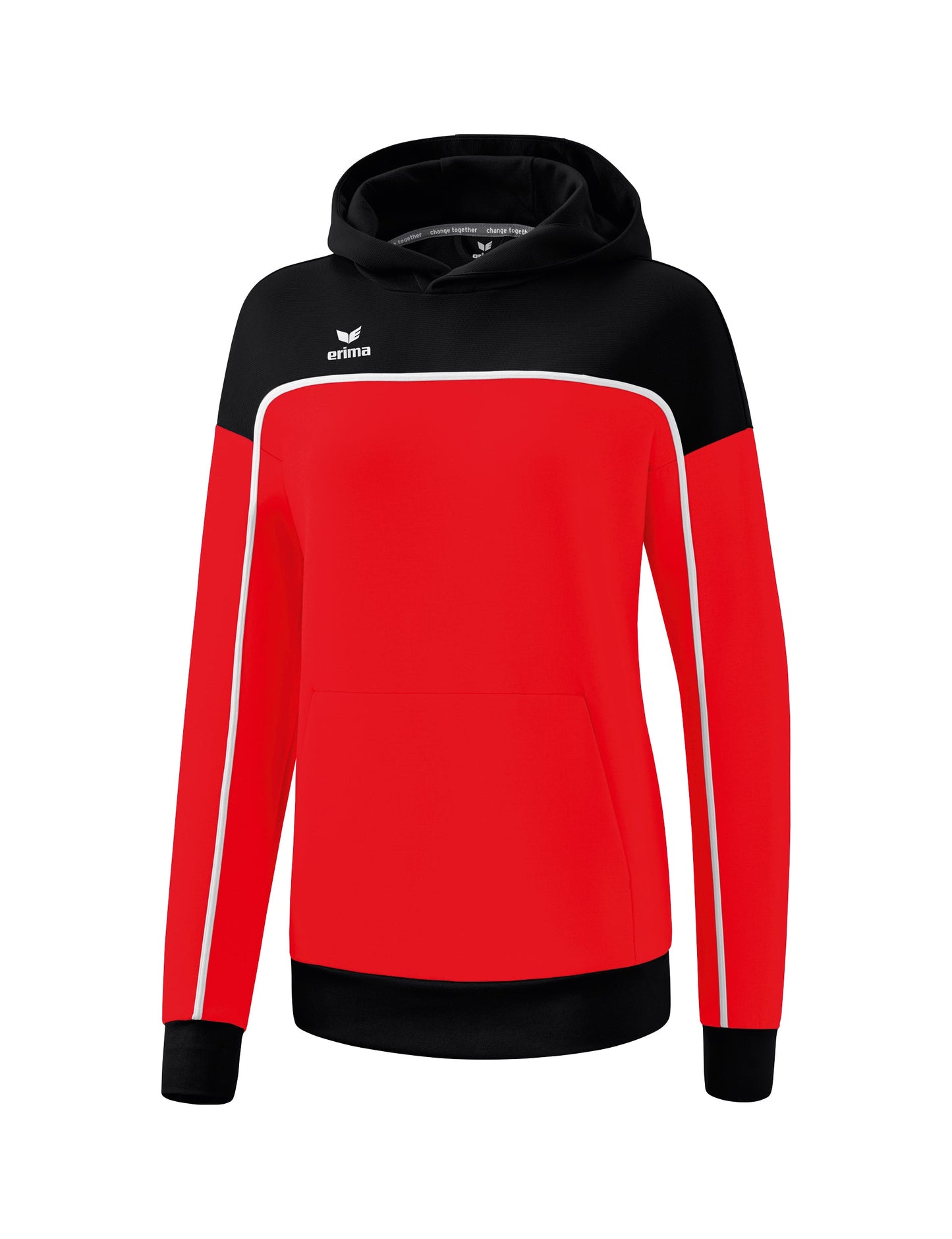 ERIMA CHANGE Kapuzensweat Damen Rot
