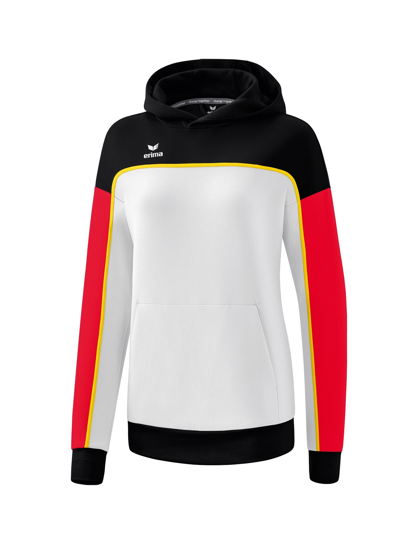 ERIMA CHANGE Kapuzensweat Damen Weiß
