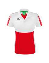 ERIMA Six Wings Poloshirt Damen Rot