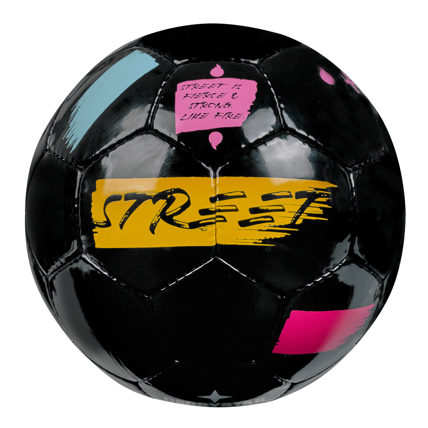 DERBYSTAR Street Soccer v25 Unisex Schwarz