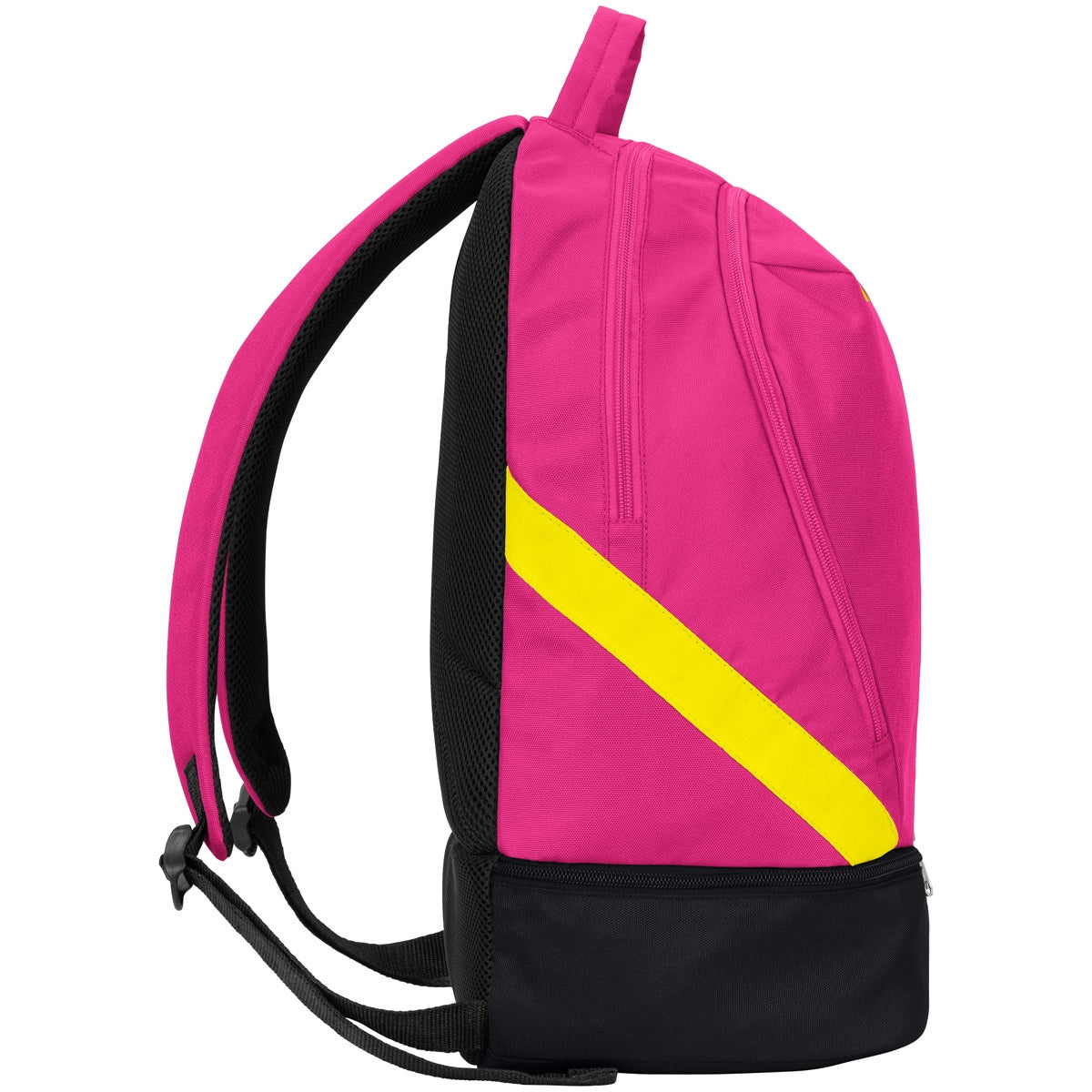 JAKO Rucksack Iconic (pink/schwarz/neongelb)